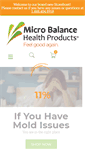 Mobile Screenshot of microbalancehealthproducts.com